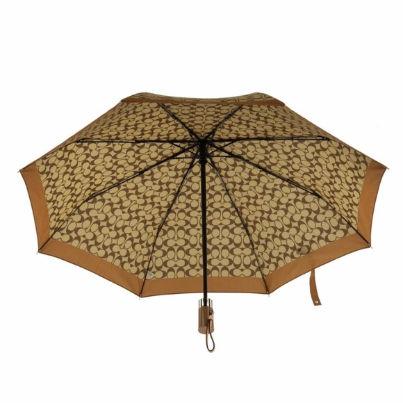 NWT Coach Signature CC Monogram Logo Umbrella - Picture 8 of 8